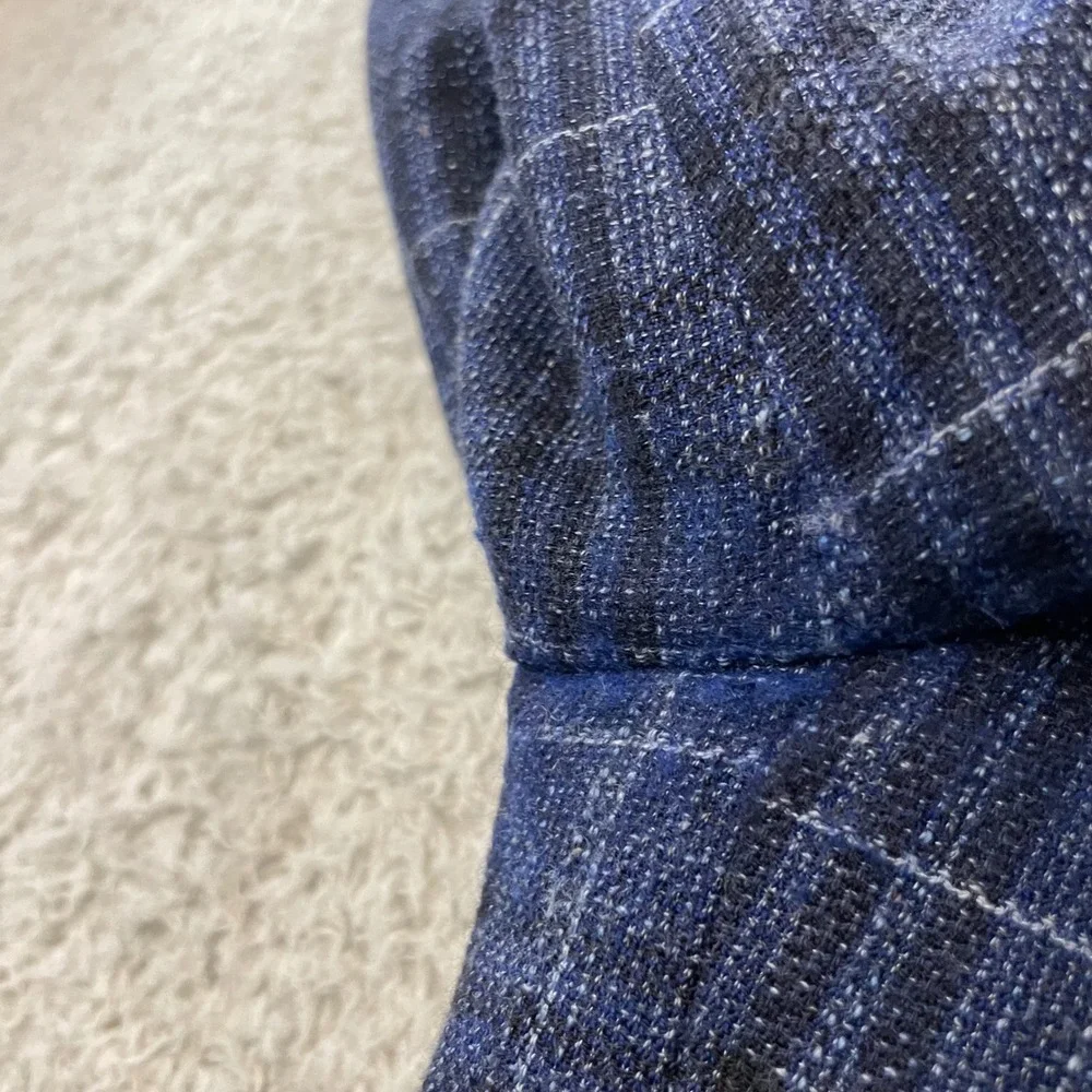 Bonobos Jetsetter Wool Linen Blazer Mens‎ 38S Glen Plaid Slim Fit Unconstructed